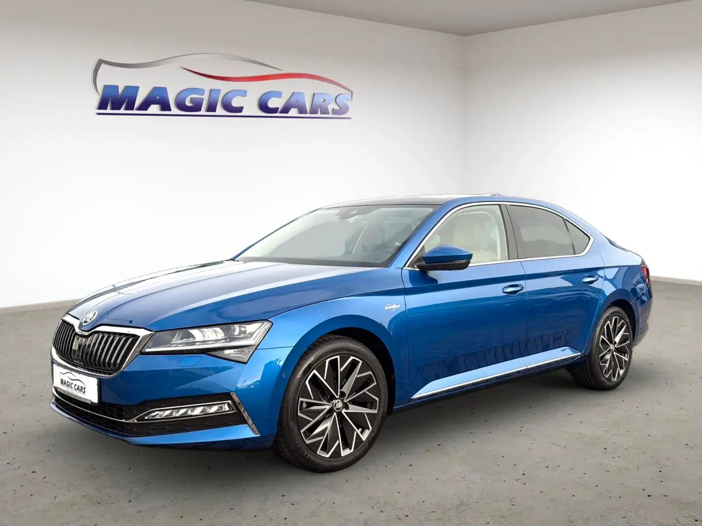 Skoda Superb 2.0 TDI L&K *Canton*Pano*Memory*Matrix* Bleu - 1