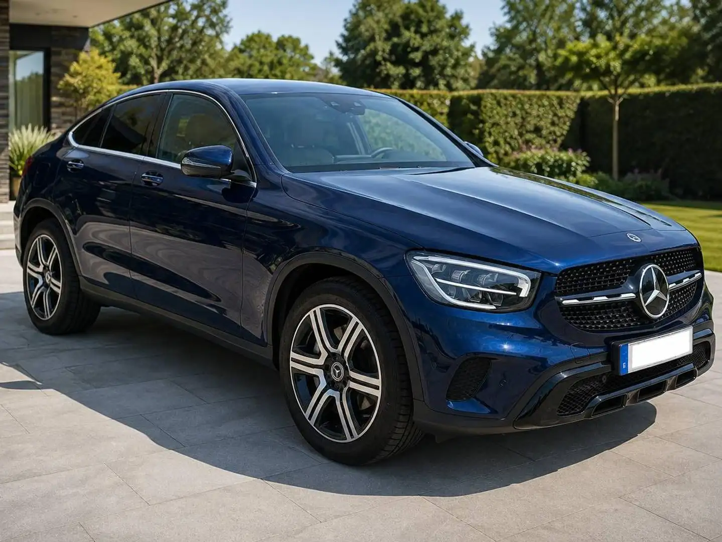 Mercedes-Benz GLC 200 GLC Coupé 200 4Matic 9G-Tronic Azul - 1