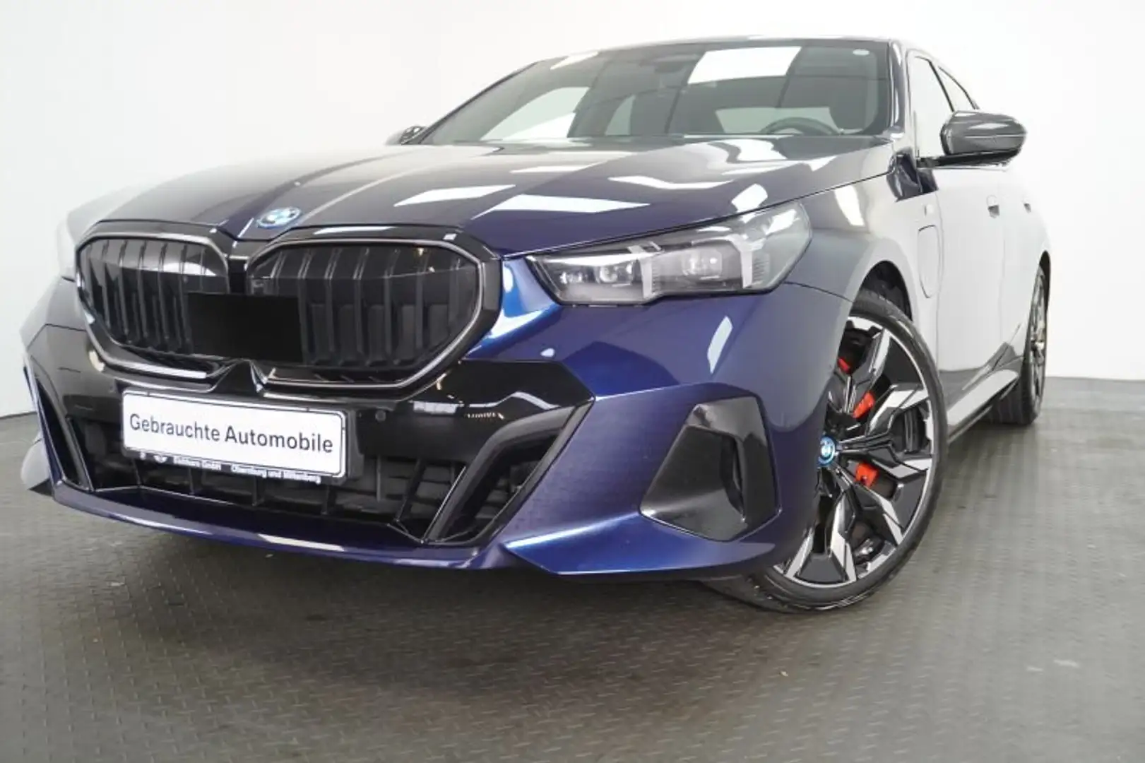 BMW 550 e xDrive Limo M Sportpaket Pro Bleu - 2