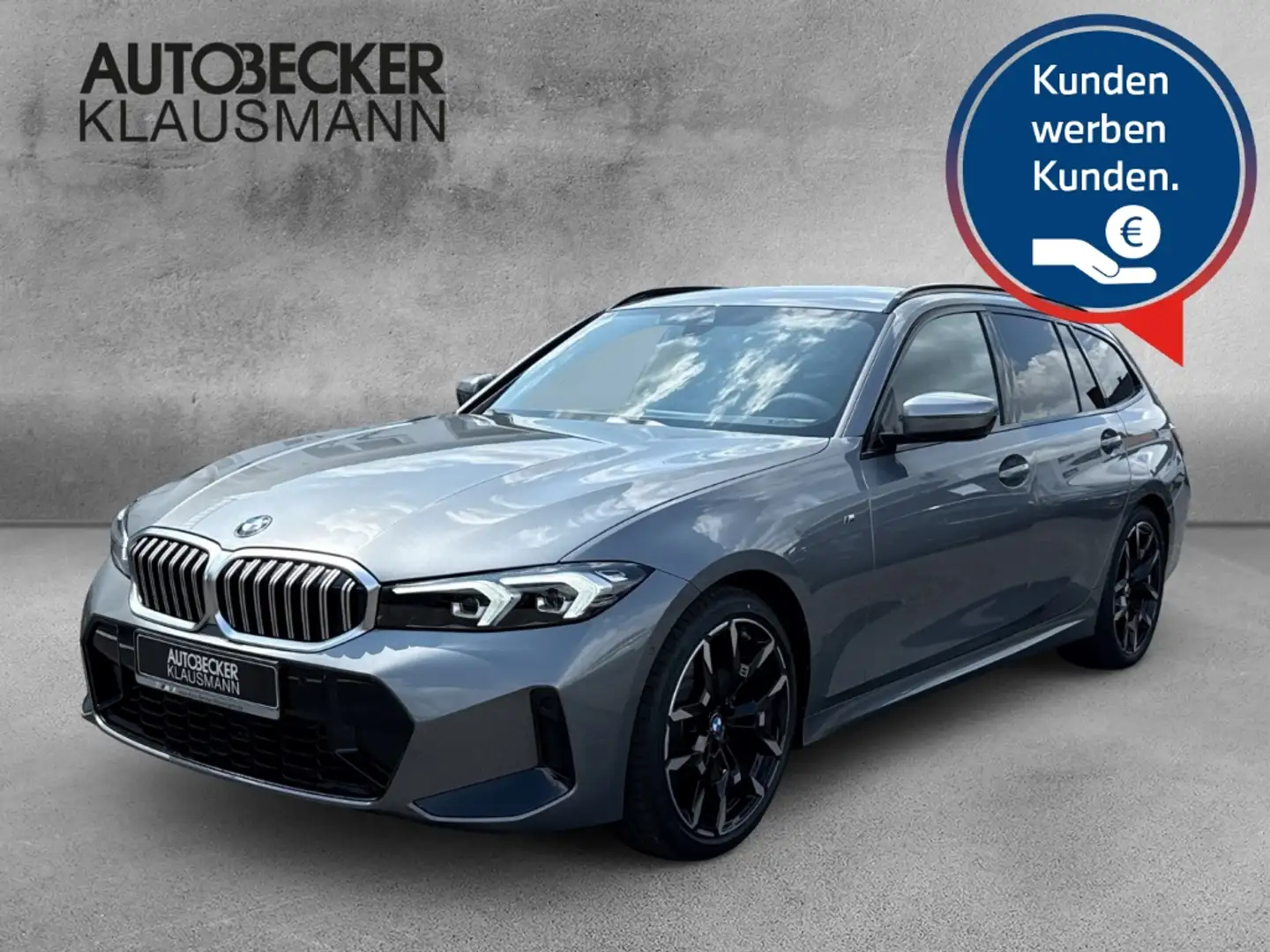 BMW 320 i Touring M Sport LMR 19'' Park-Assistent Navi Dig Grau - 1