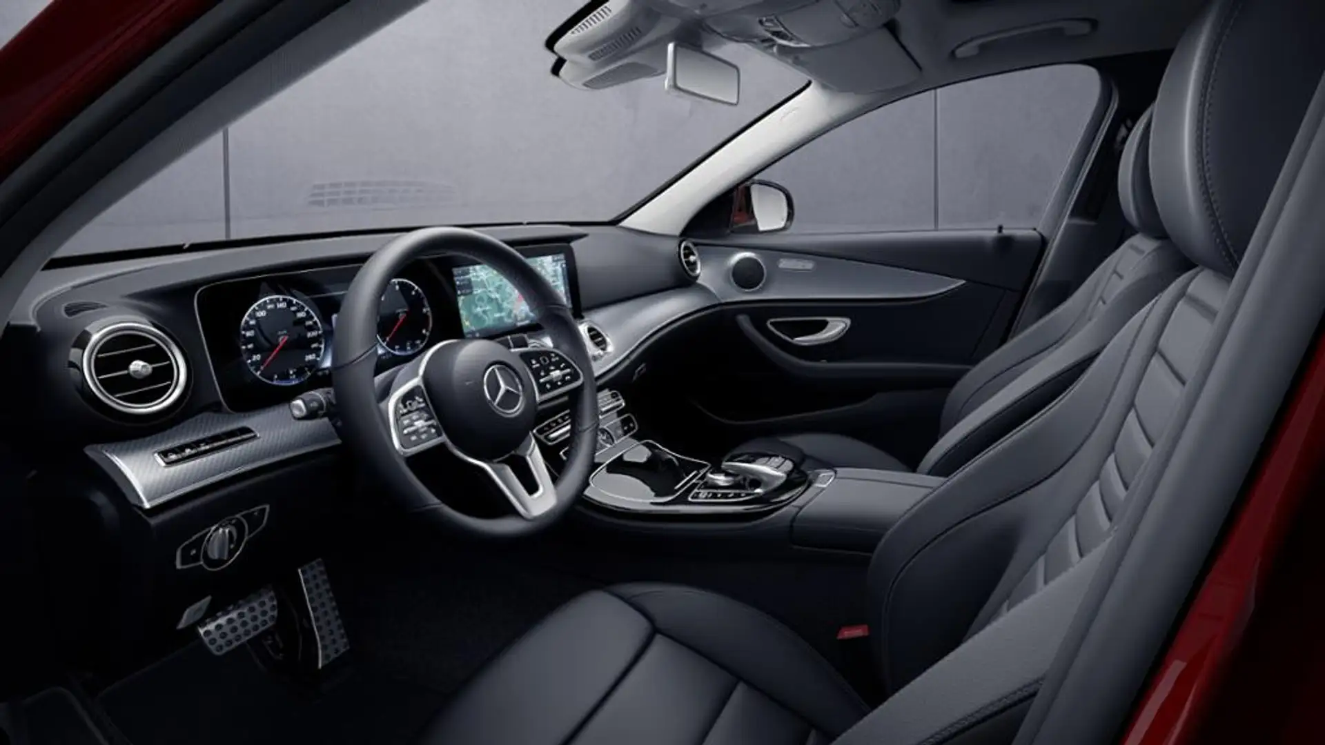 Mercedes-Benz E 400 d 4M All-Terrain MULTIBEAM/Fahrass+/ABC/360 Rot - 2