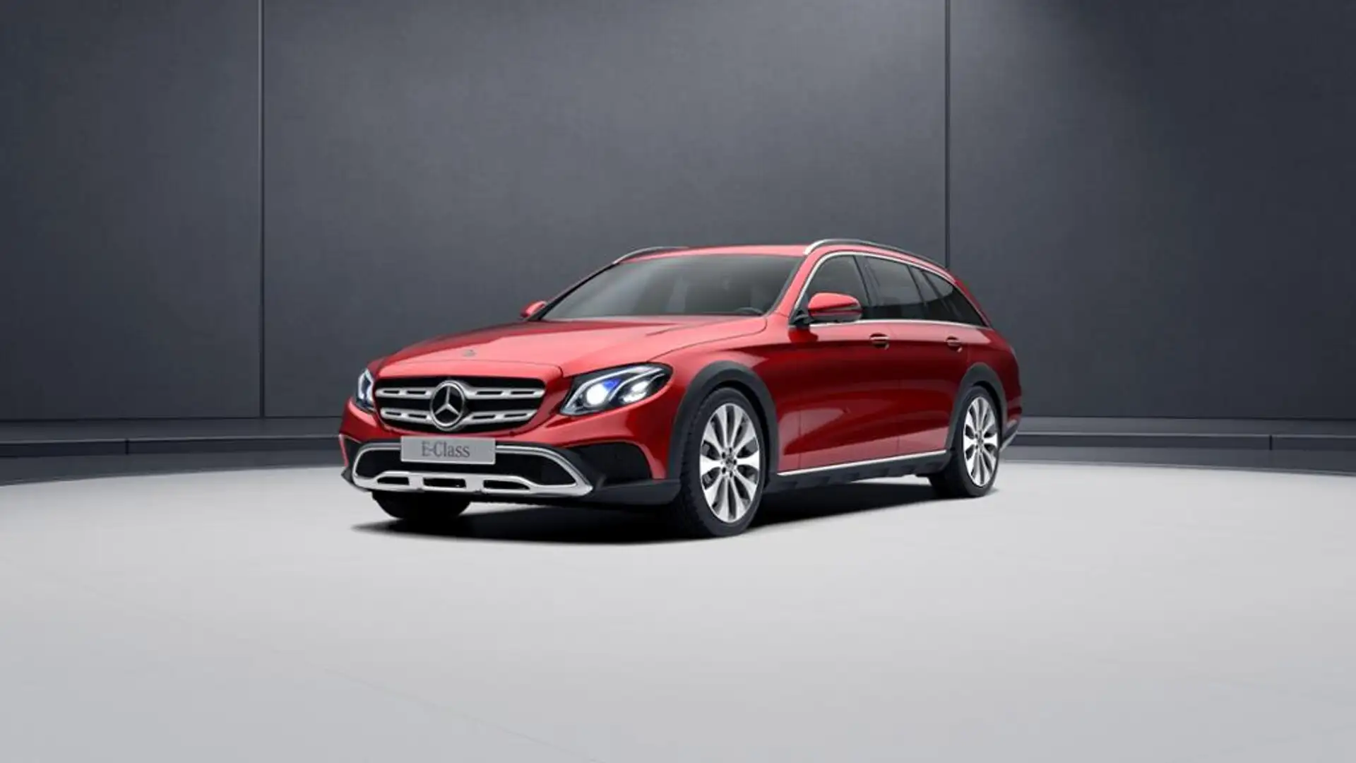 Mercedes-Benz E 400 d 4M All-Terrain MULTIBEAM/Fahrass+/ABC/360 Rot - 1
