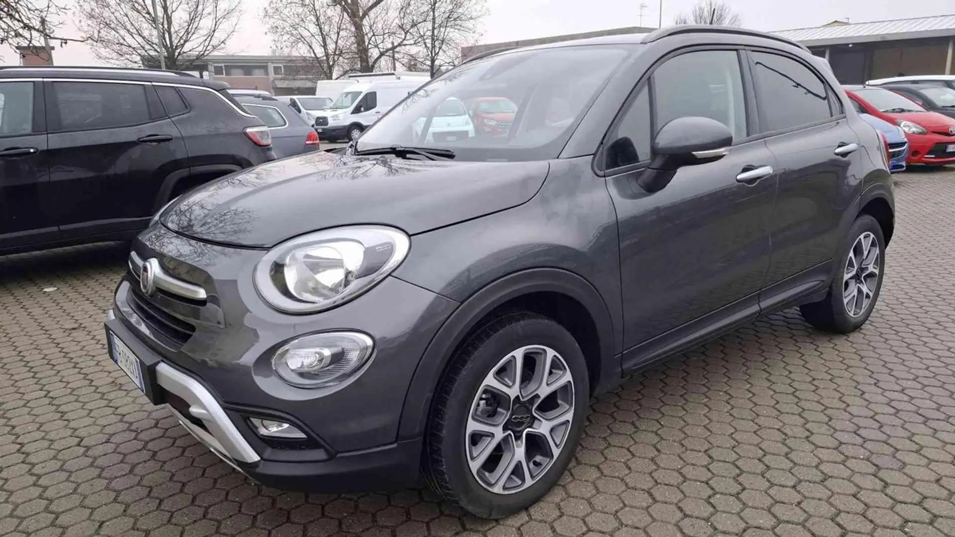Fiat 500X 1.4 MultiAir Cross Plus UNICO PROPRIETARIO Grigio - 2