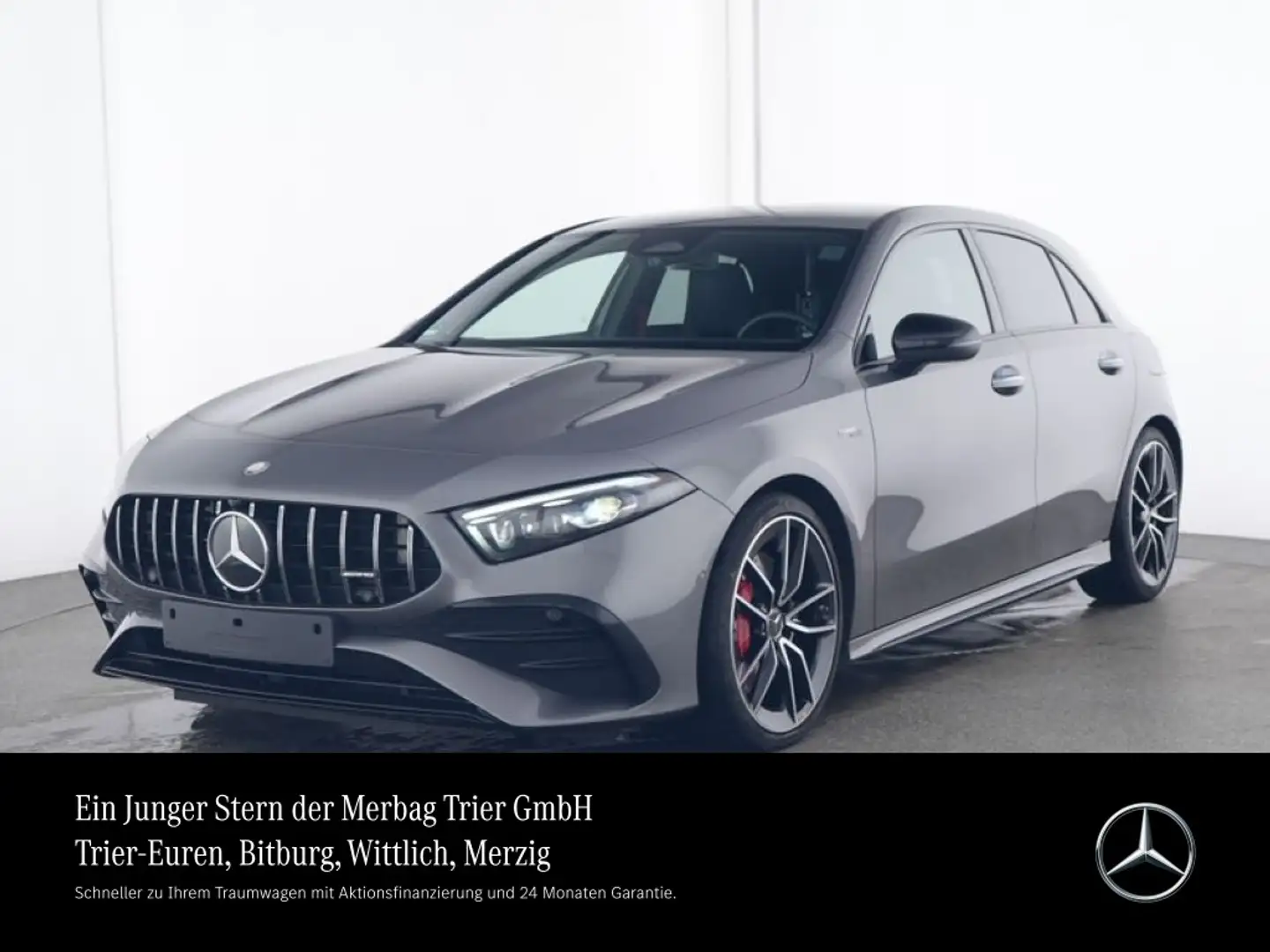 Mercedes-Benz A 35 AMG A 35 4M AMG *Night Burmester Multibeam Navi 19" Gris - 1
