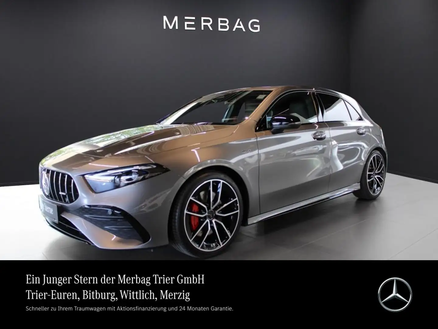 Mercedes-Benz A 35 AMG A 35 4M AMG *Night Burmester Multibeam Navi 19" Grau - 1