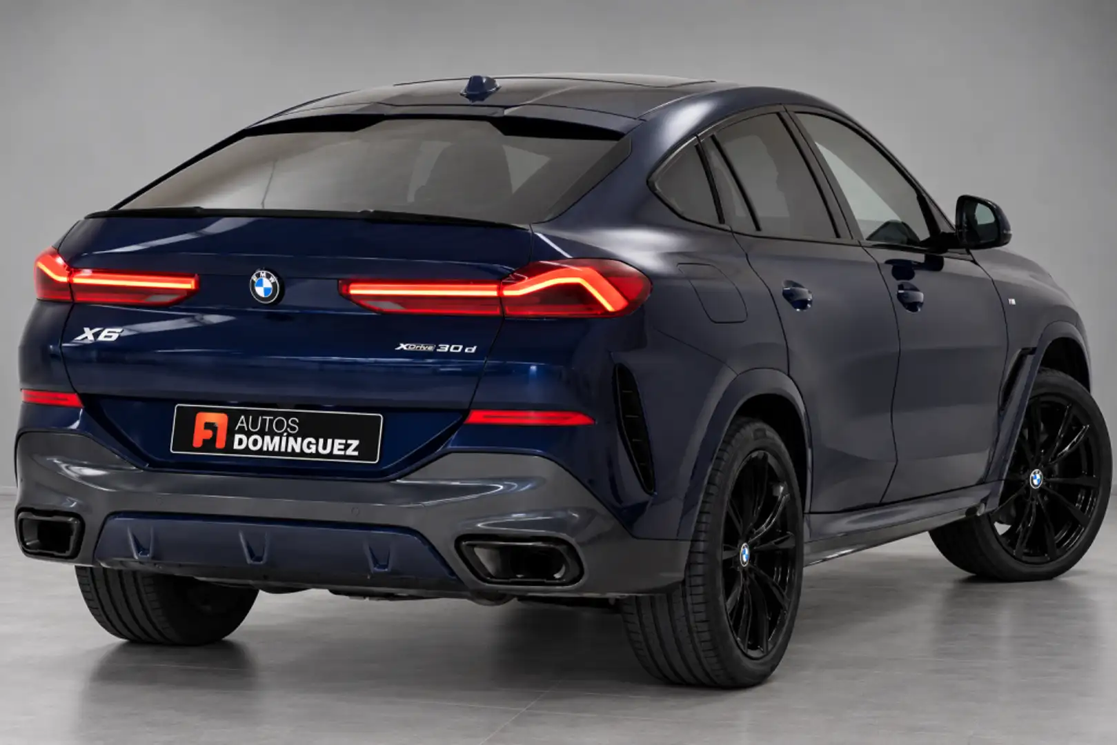 BMW X6 xDrive 30dA M Sport Azul - 2