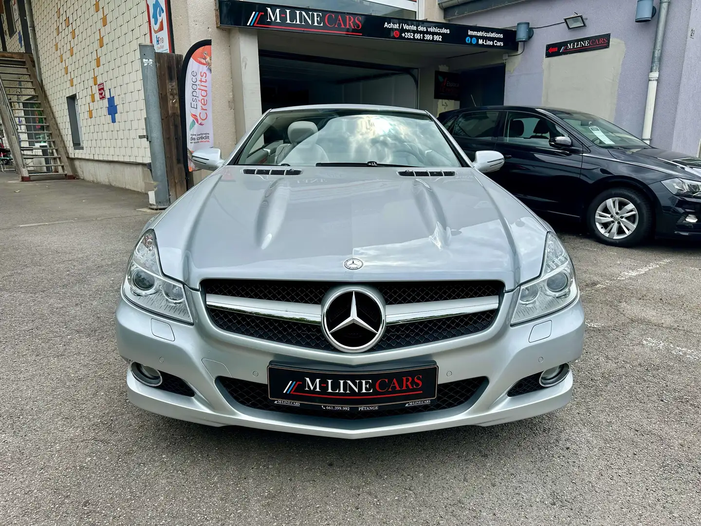 Mercedes-Benz SL 300 V6 3.0L 231ch  7G Tronic (R230 restylée) Gris - 2