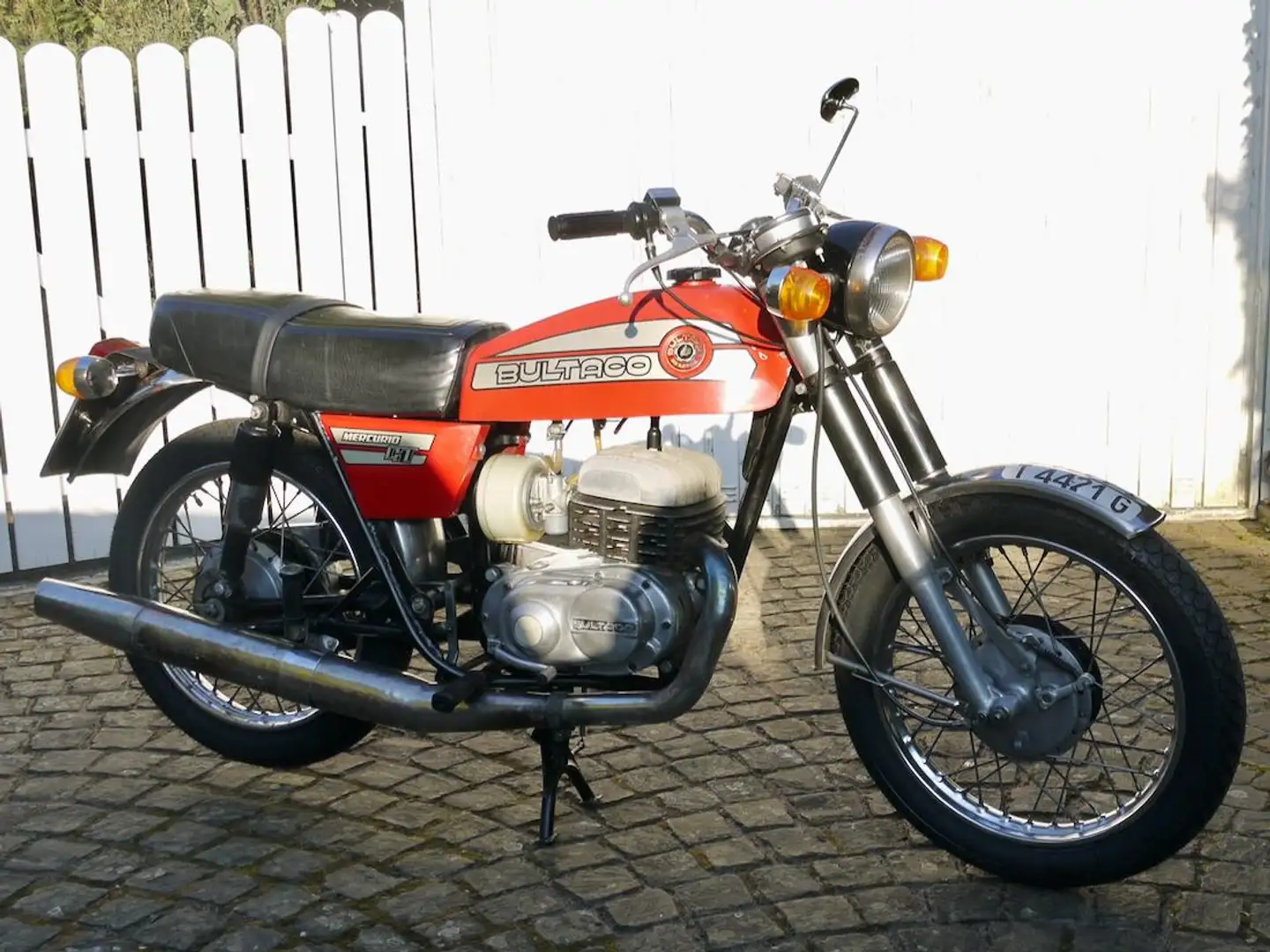 Bultaco Mercurio GT 175 Portocaliu - 2