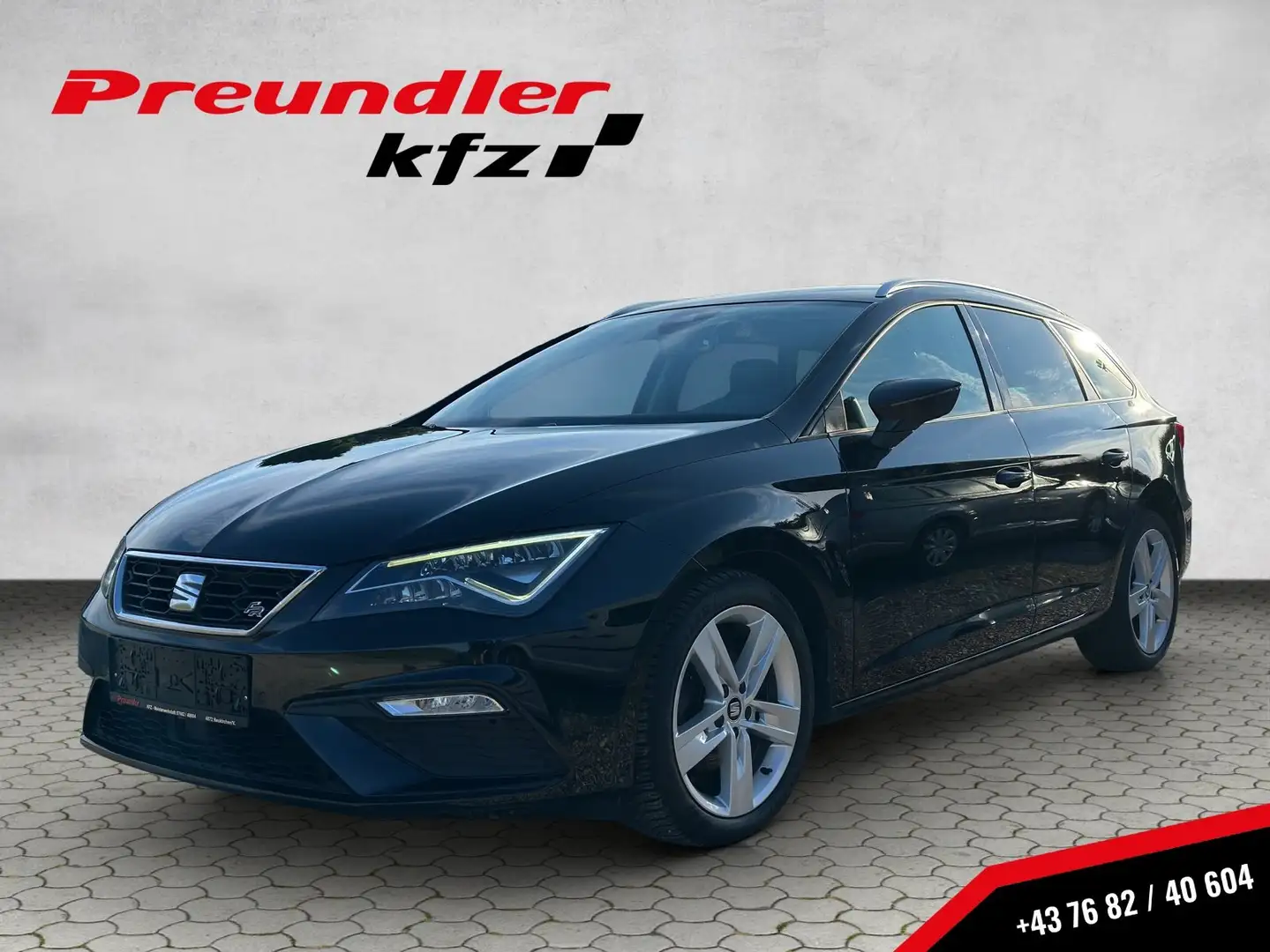 SEAT Leon FR Schwarz - 1