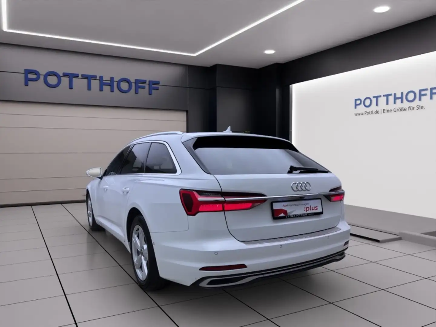 Audi A6 Avant 40 TDI ADVANCED AHK NAVI+ PDC SITZHZG Weiß - 2