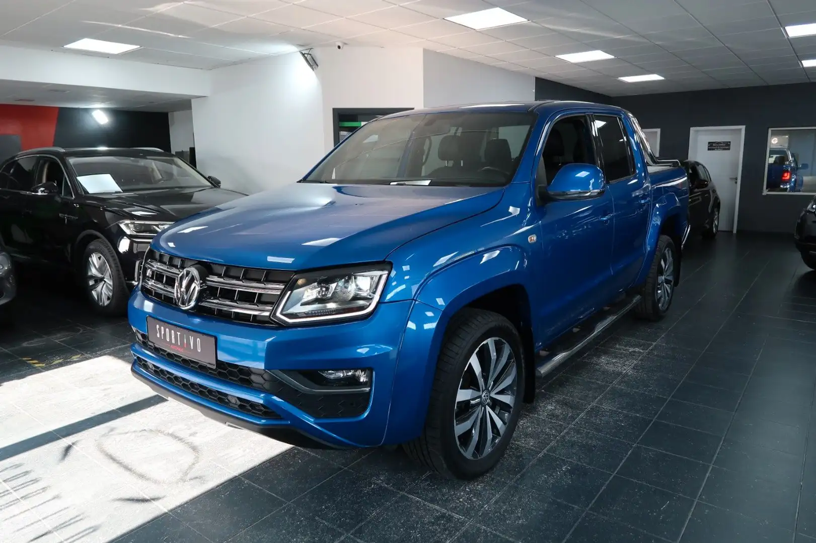 Volkswagen Amarok Aventura DoubleCab 4Motion/SH/1HAND/RFK Blau - 1