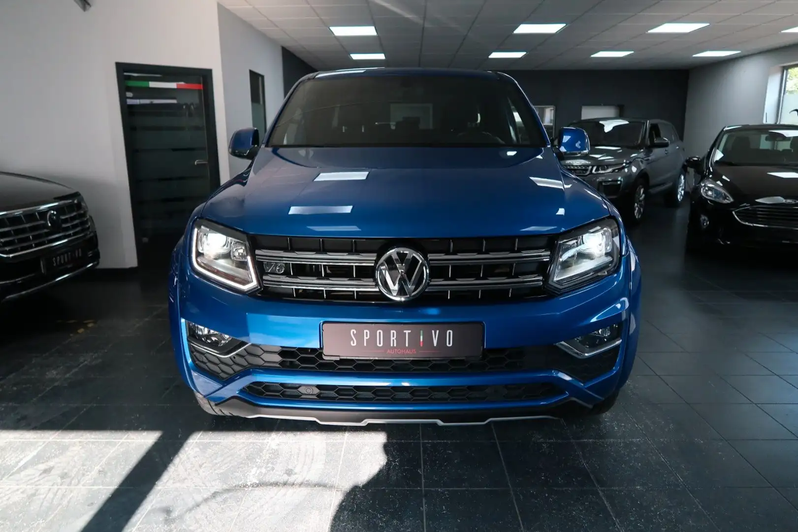 Volkswagen Amarok Aventura DoubleCab 4Motion/SH/1HAND/RFK Blau - 2