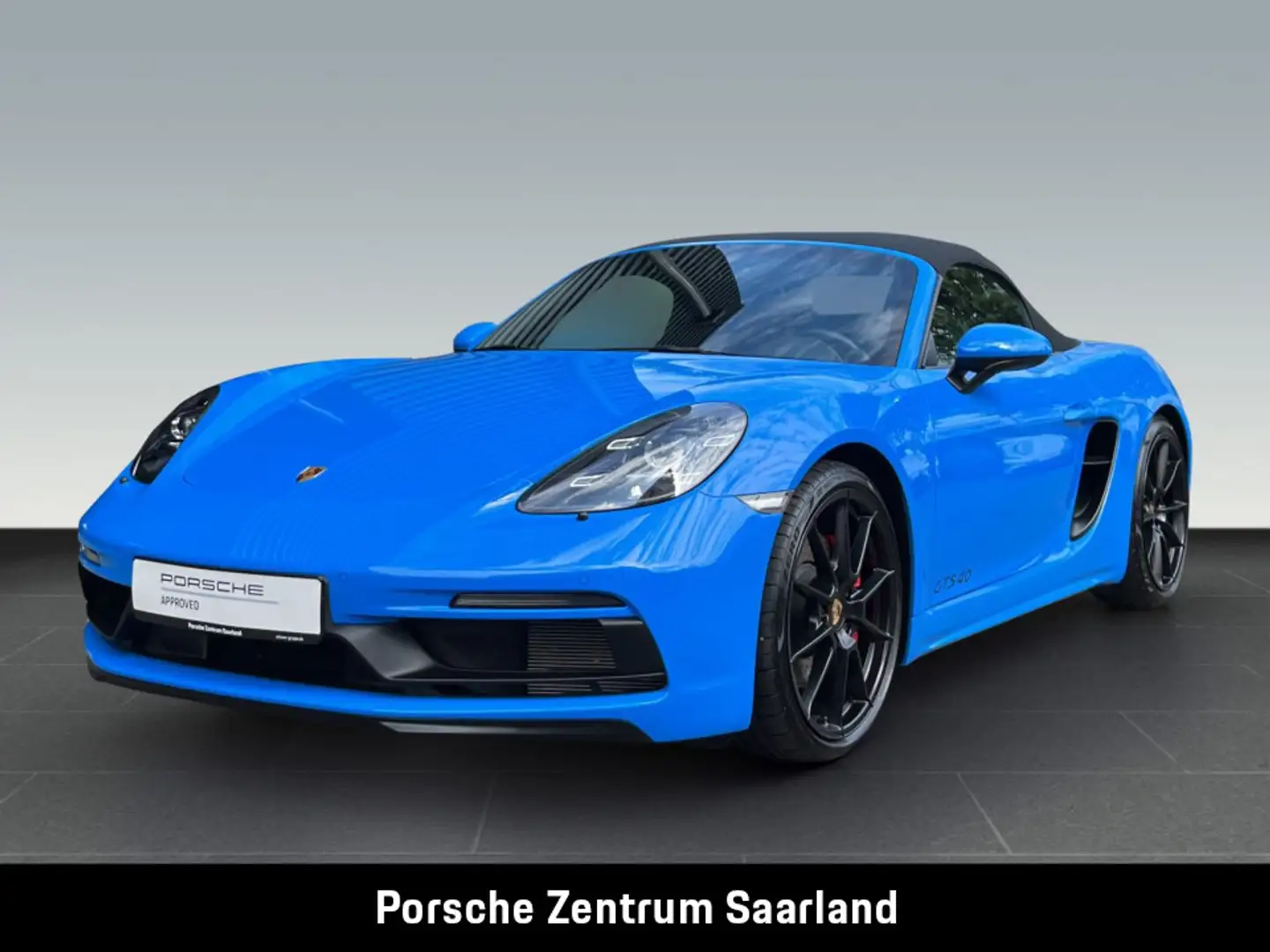 Porsche Boxster 718 GTS 4.0 PDLS,CarPlay,Servo+,ParkAssi Blau - 1