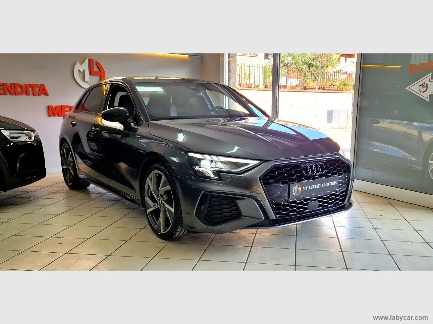 Audi A3 SPB 35 TFSI 150CV*S-LINE IDENTITY BLACK*P.CONSEGNA Grigio - 1