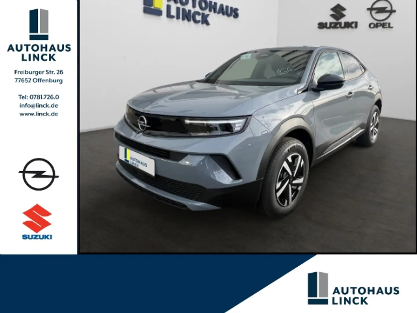 Opel Mokka Edition 1.2 Turbo EU6e CarPlay Sitzheizung Gris - 1