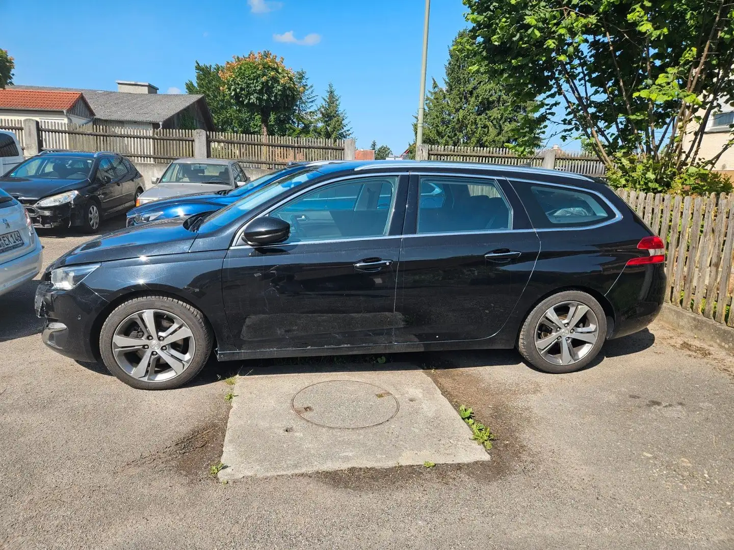Peugeot 308 SW Allure,8-fach bereift Schwarz - 2