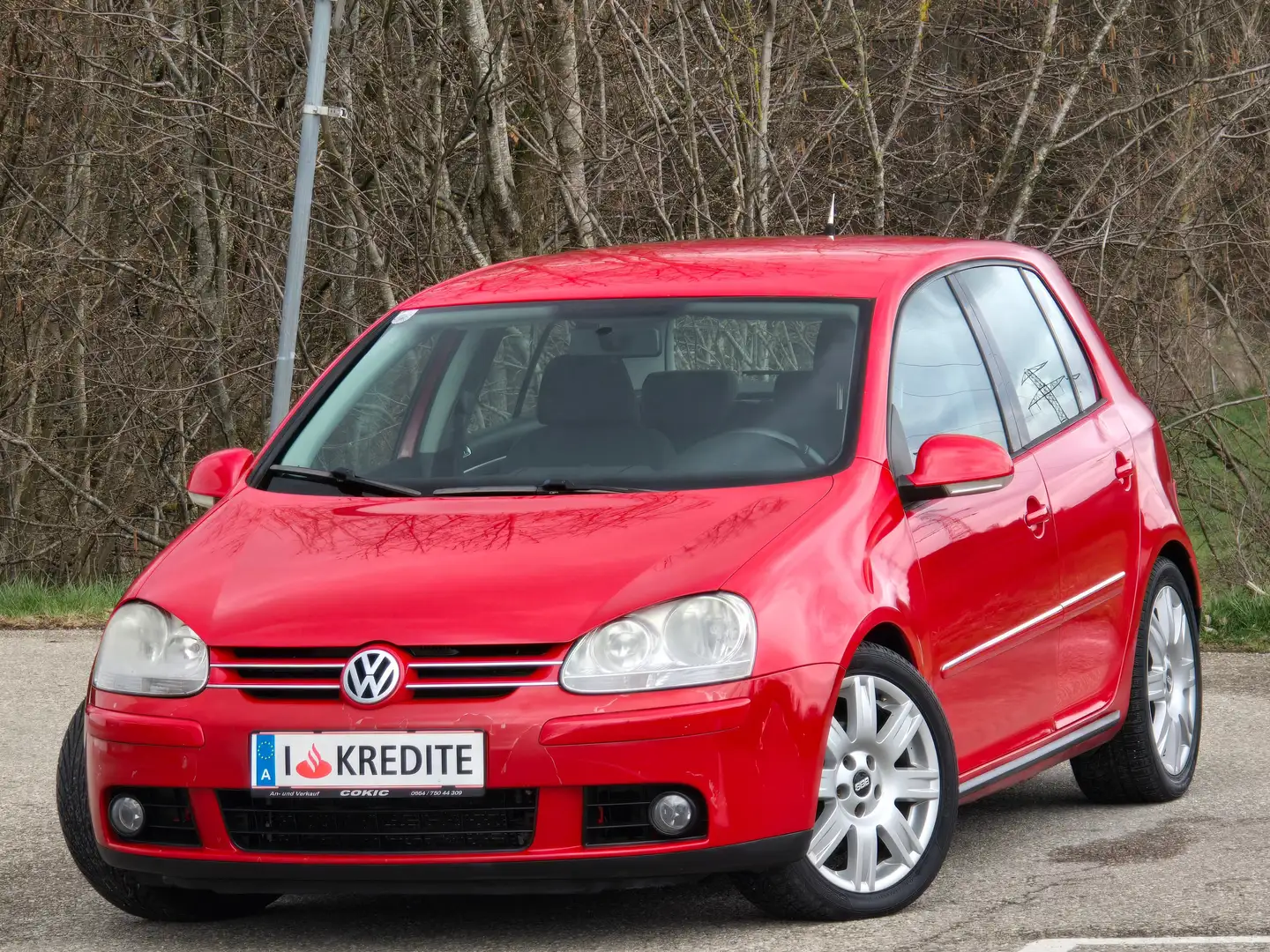 Volkswagen Golf Sportline 4MOTION* Top* Kredit*Anhängerkupplung Rot - 1