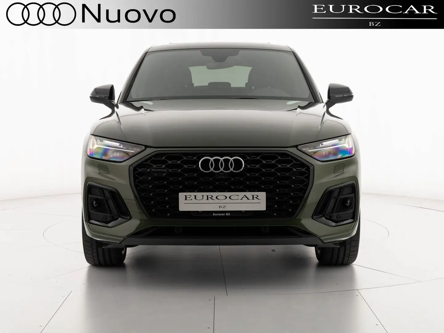 Audi Q5 sportback 40 2.0 tdi mhev 12v identity black quatt Verde - 2