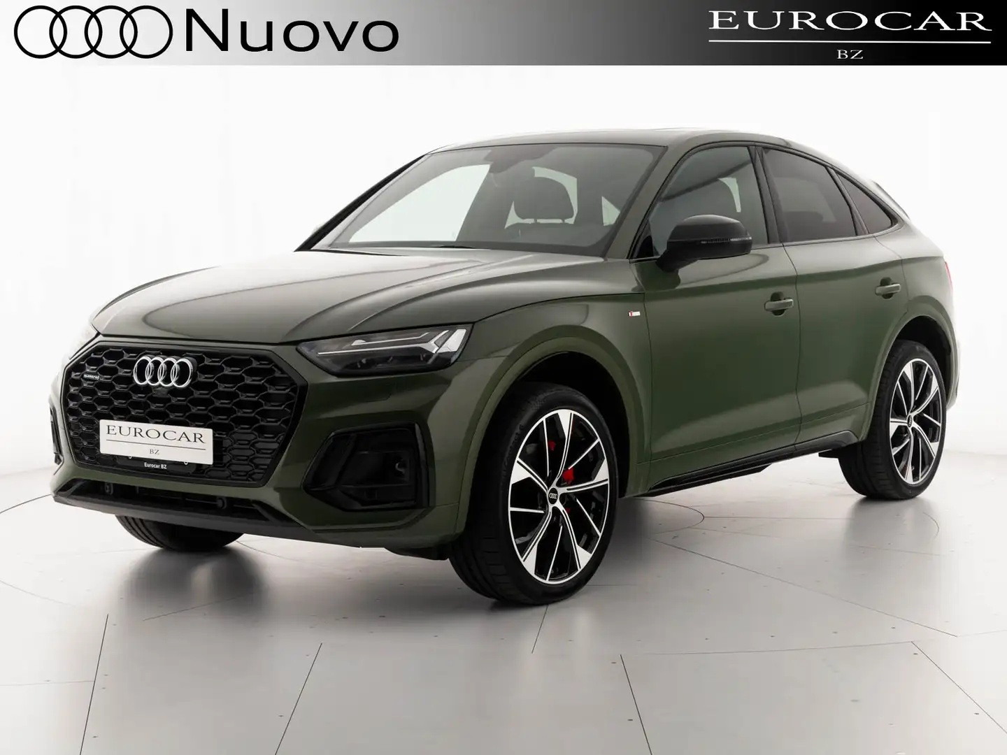 Audi Q5 sportback 40 2.0 tdi mhev 12v identity black quatt Verde - 1