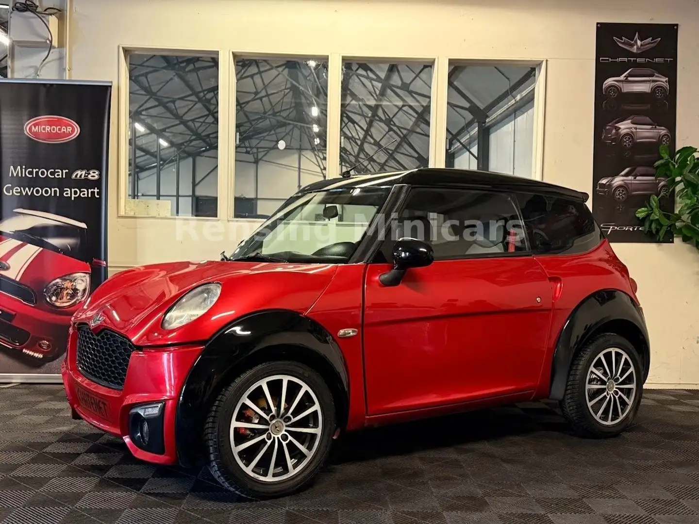 Chatenet Sonstige CH26 Mini Cooper Mopedauto Microcar 45 KM Rot - 1
