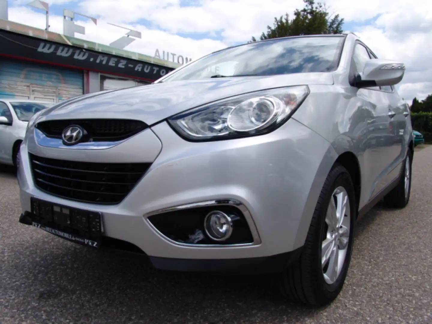 Hyundai iX35 1.7 Comfort 2WD Pano PDC Keyless Teilleder Argent - 1