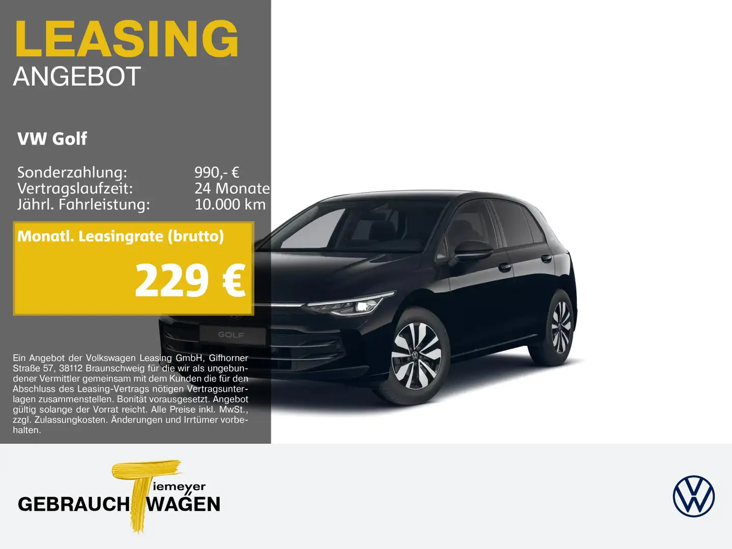 Volkswagen Golf 2.0 TDI DSG GOAL LED+ AHK KAMERA ASSIST Schwarz - 1