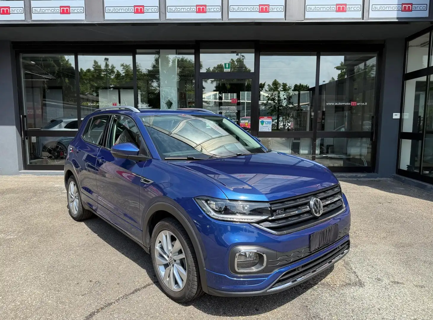 Volkswagen T-Cross *R-LINE* 1.6 TDi ADVANCED 95cv DSG - *AUTOMATICO* Blu/Azzurro - 1