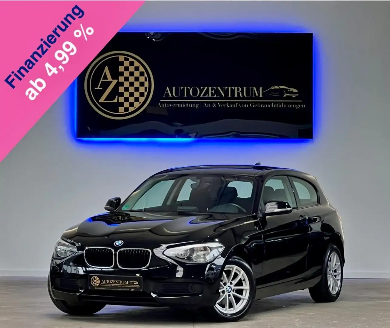 BMW 116 i Advantage *KLIMA*TÜV-NEU*2.HAND*PDC*4SEASO Nero - 1