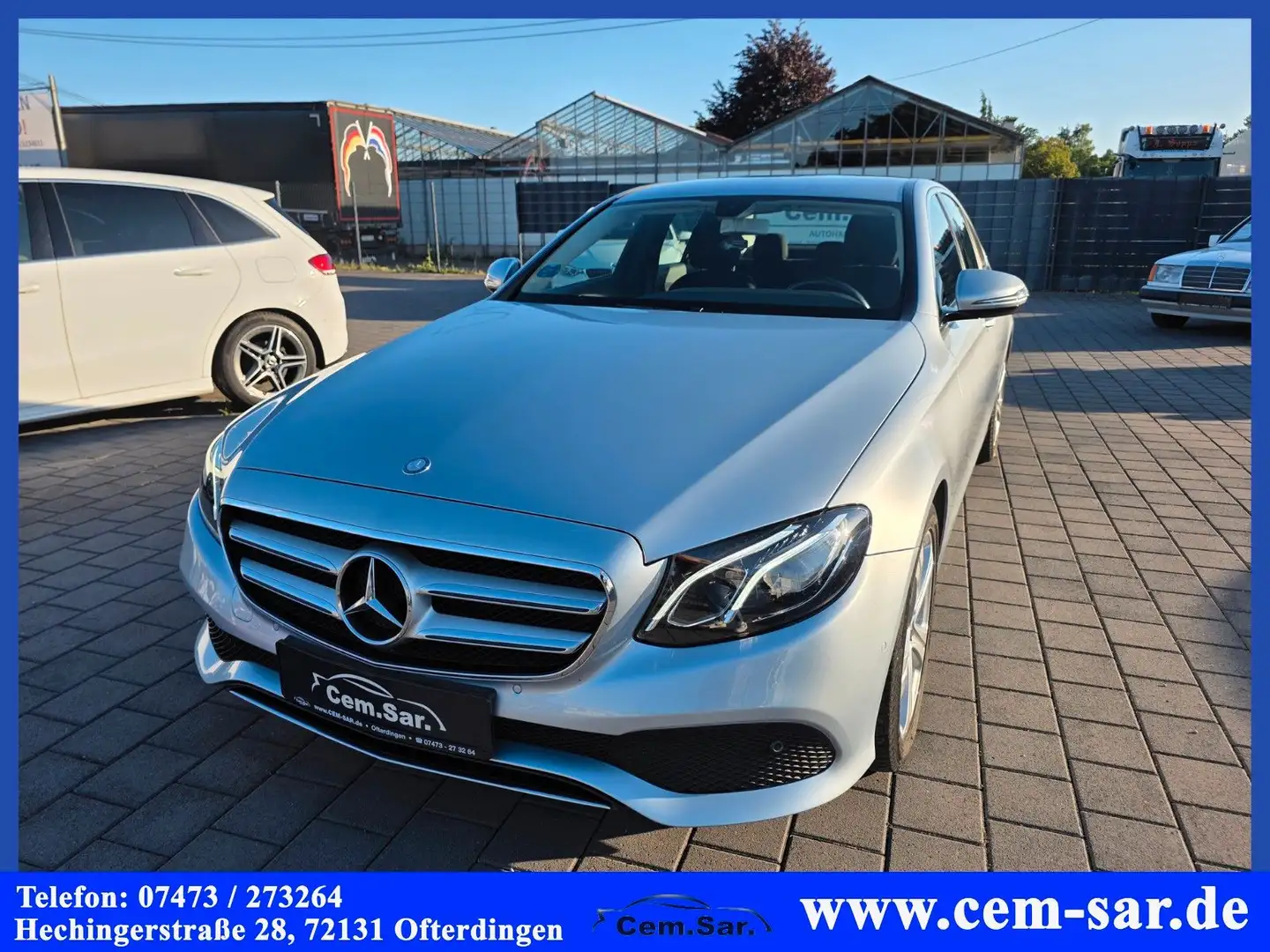 Mercedes-Benz E 200 Limousine *Navi*LED-High-Performance*AHK*+ Argent - 2