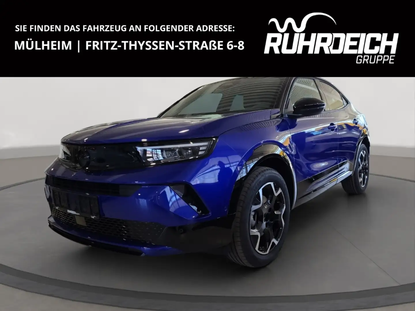 Opel Mokka GS 1.2 Mild-Hybrid NAVI PPvo+hi Rückfahrkamera Len Bleu - 1