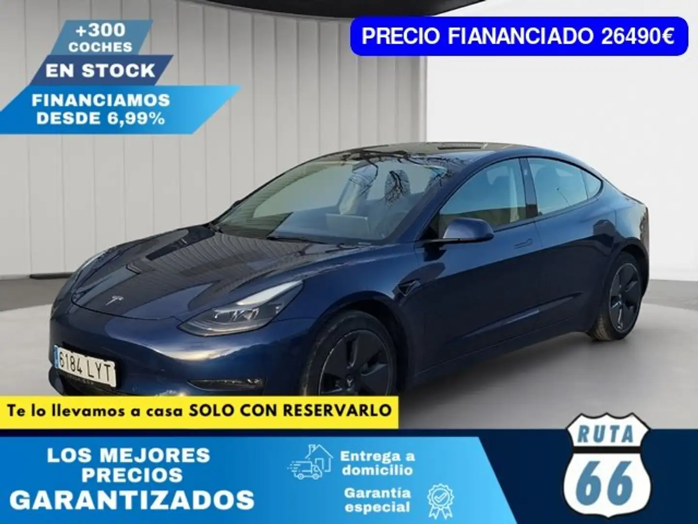 Tesla Model 3 Long-Range Dual Motor AWD Azul - 1