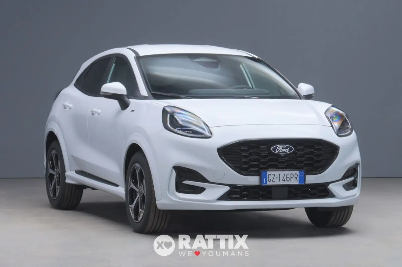Ford Puma 1.0 Ecoboost Hybrid 125CV ST-Line Powershift Weiß - 1