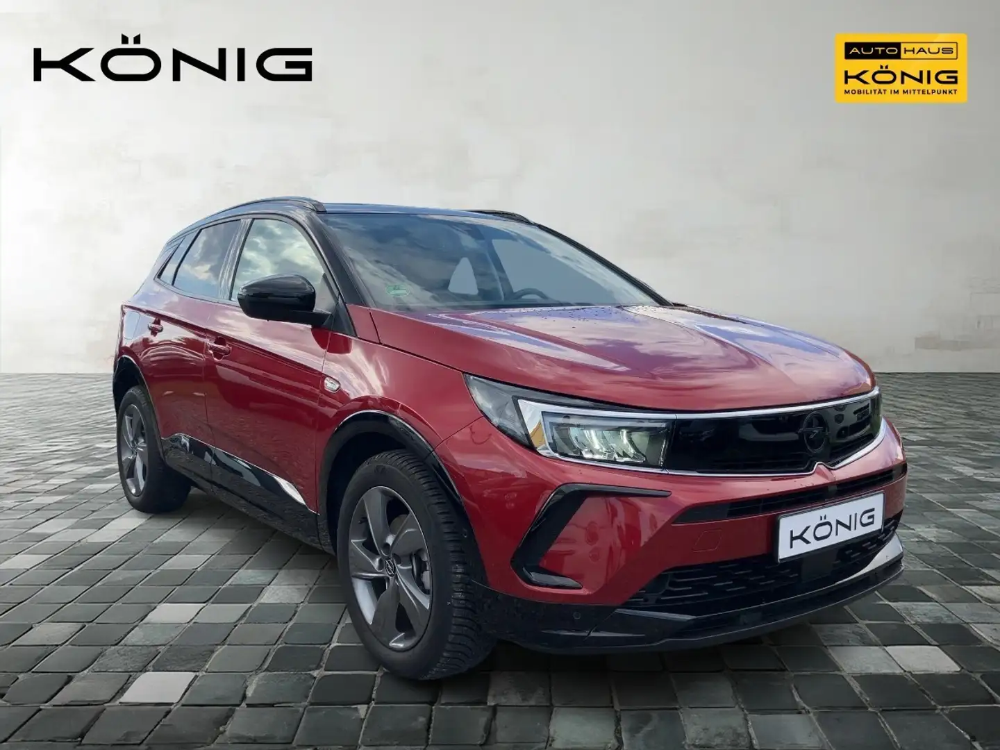 Opel Grandland X X GS 1.2T Alcantara Nav Rood - 2