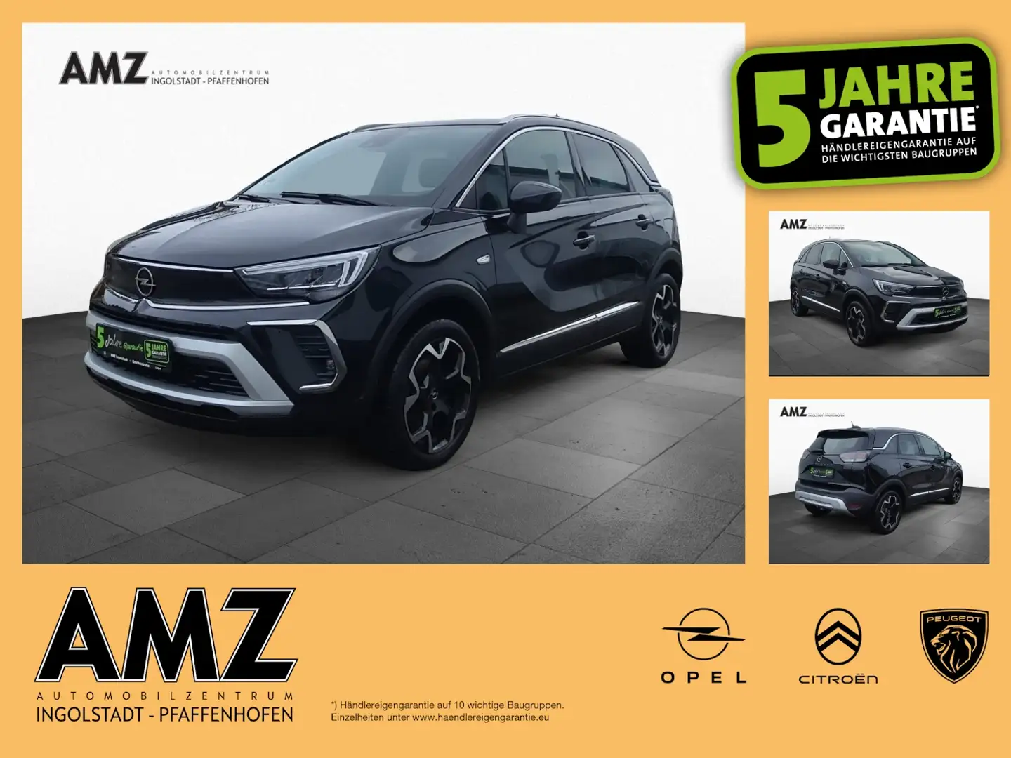 Opel Crossland Ultimate Paket Navi-Pro Klimaauto. Schwarz - 1