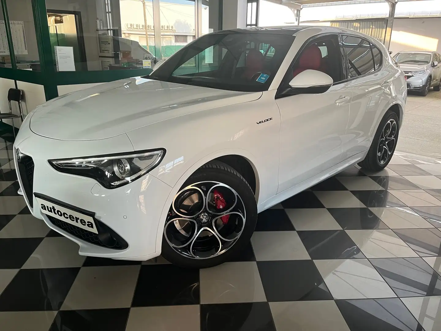 Alfa Romeo Stelvio 2.2 T VELOCE Q4 210 CV Bianco - 1
