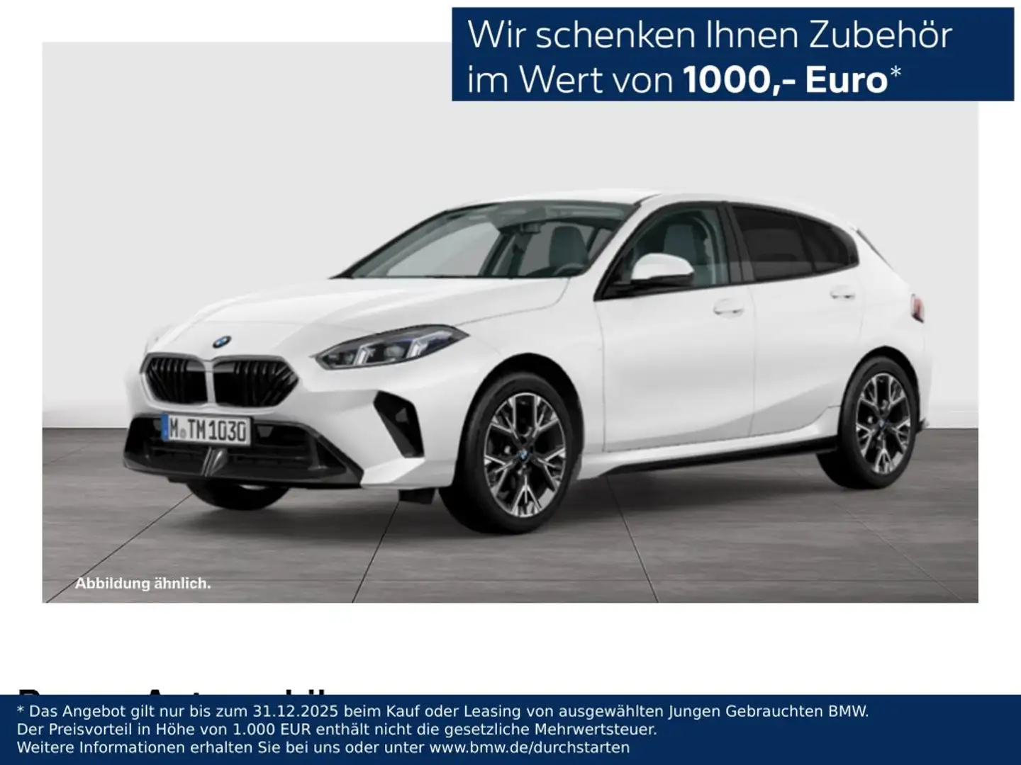 BMW 120 RFK NAVI LED Sound Syst. PDC V+H DAB Klima Wit - 1