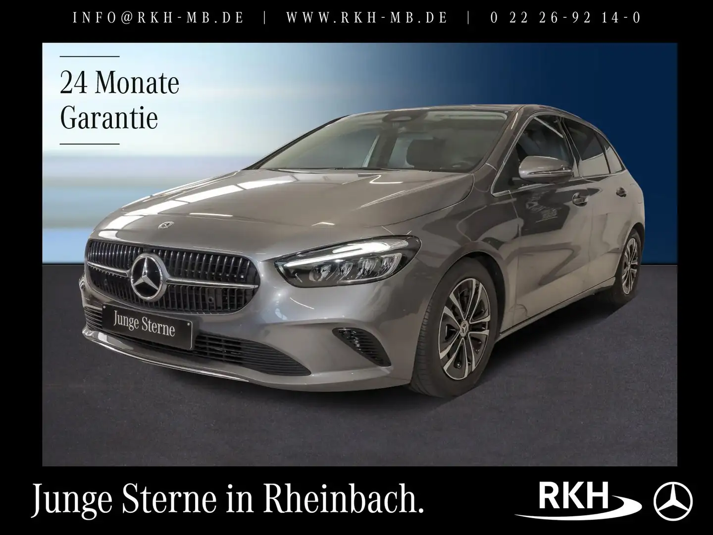 Mercedes-Benz B 200 B 200 Progressive Navi/360°/Totw/LED/AHK/elHeckk Gris - 1