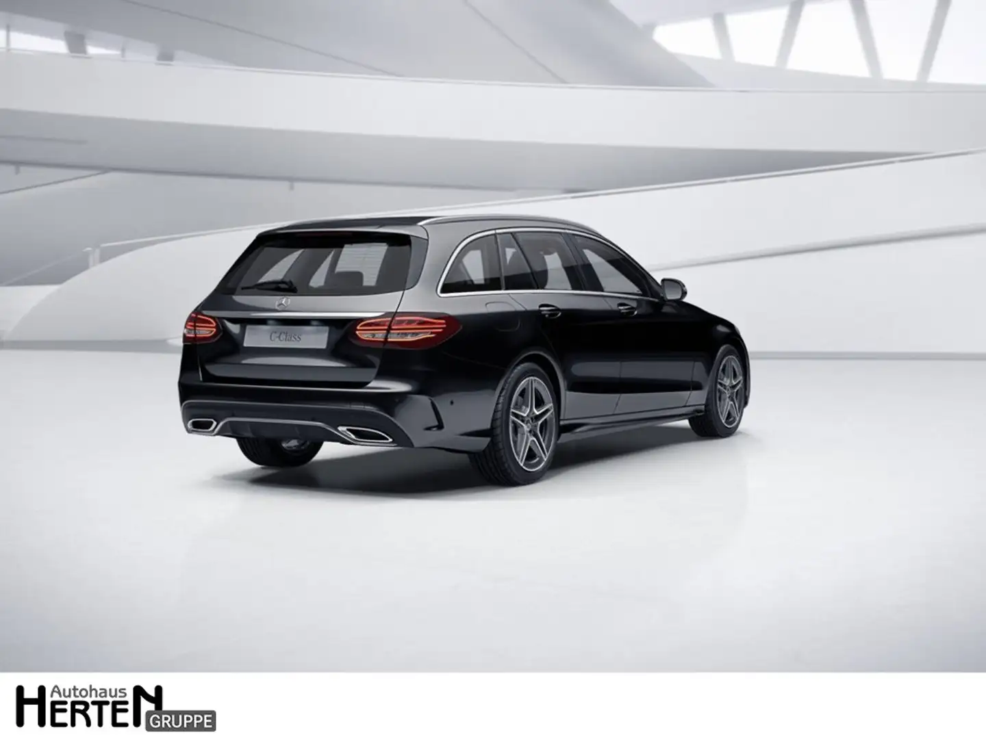 Mercedes-Benz C 300 d T AMG+MULTIBEAM+BURMESTER+NAVI+AMBIENTE+ Zwart - 2