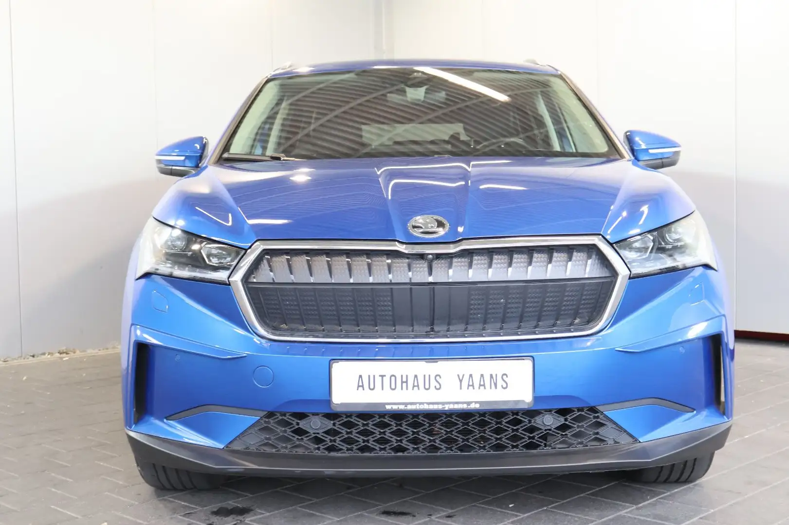 Skoda Enyaq 80 x Suite WÄRMEPUMPE+HUD+AID+LED+KEY+AHK Bleu - 2