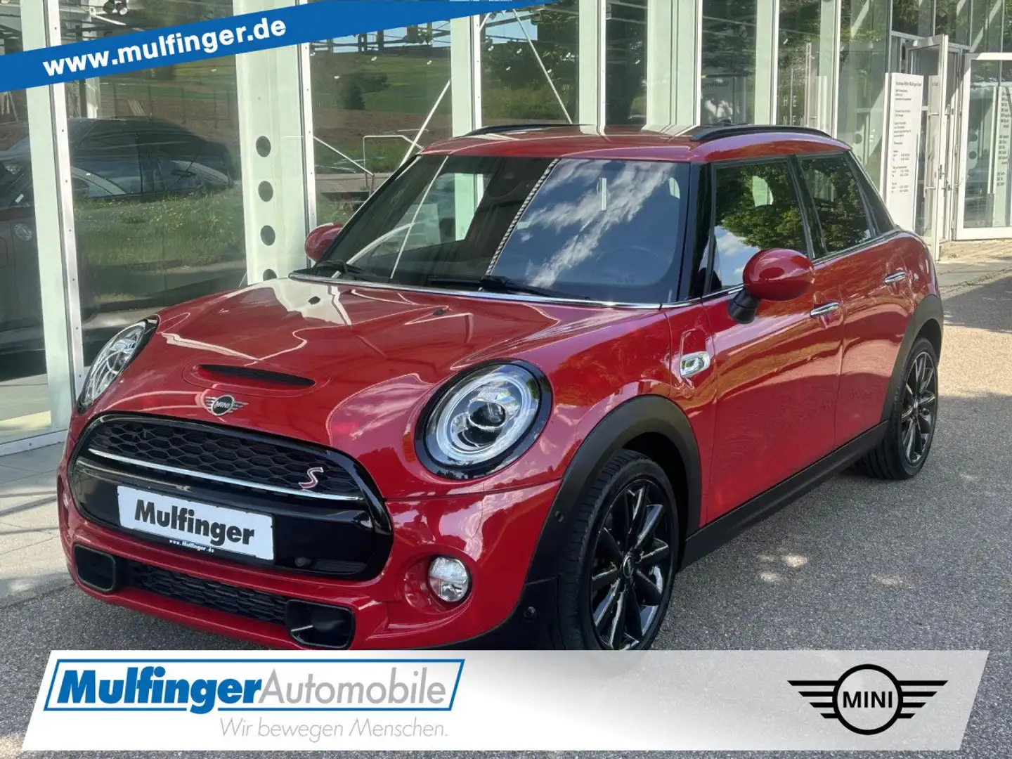 MINI Cooper S ACC Kamera Sitz+Scheibenh.KomfZ.Navi17" Rot - 1