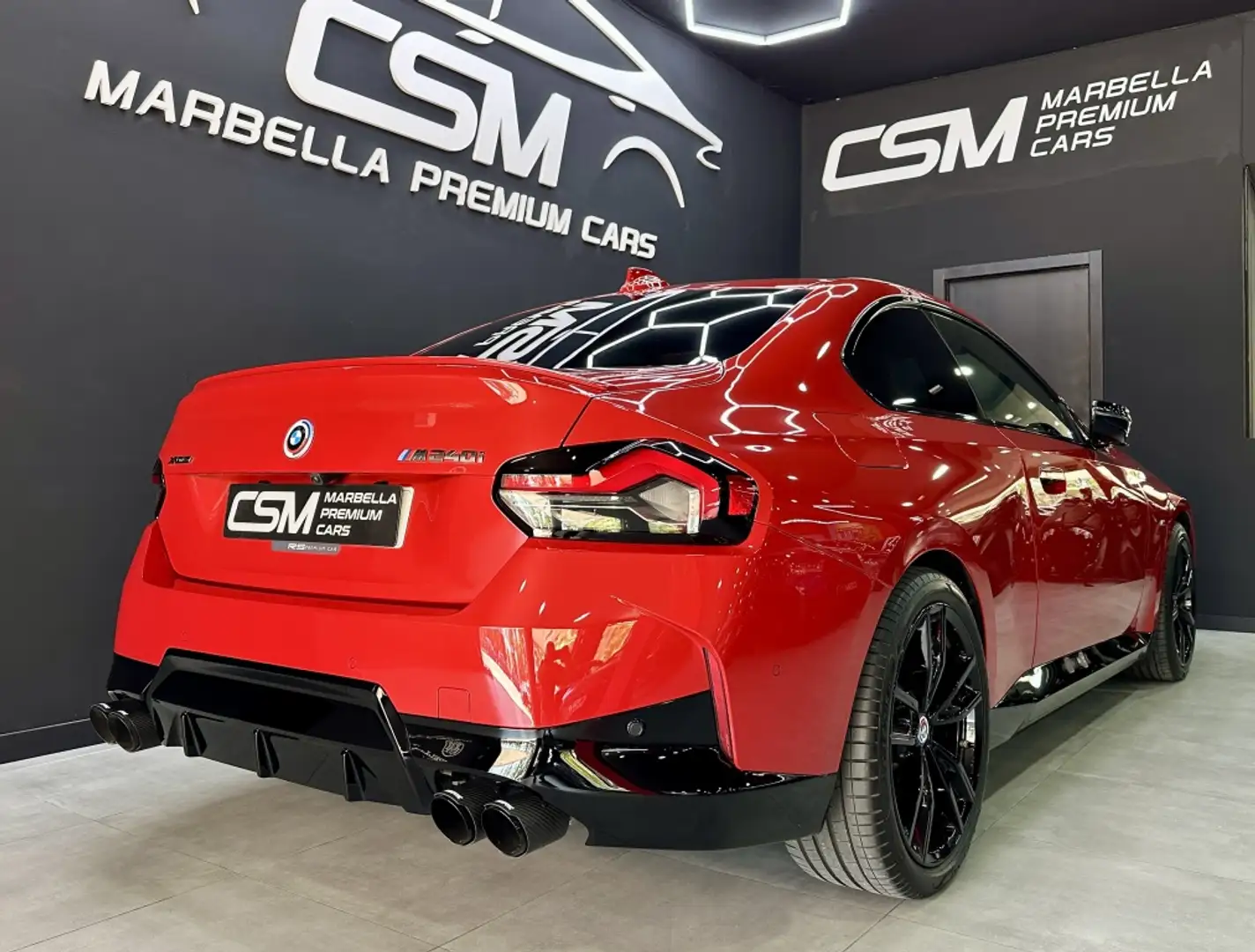 BMW 240 M240iA Coupé xDrive Rojo - 2