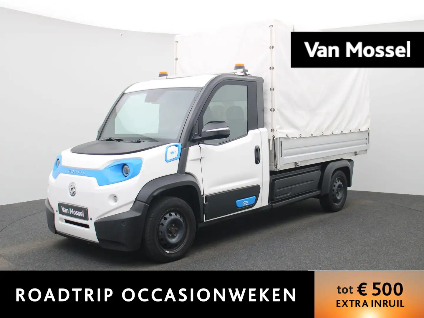 Goupil Sonstige G6 | Camera | Radio | Trekhaak | Lederen Bekleding Weiß - 1