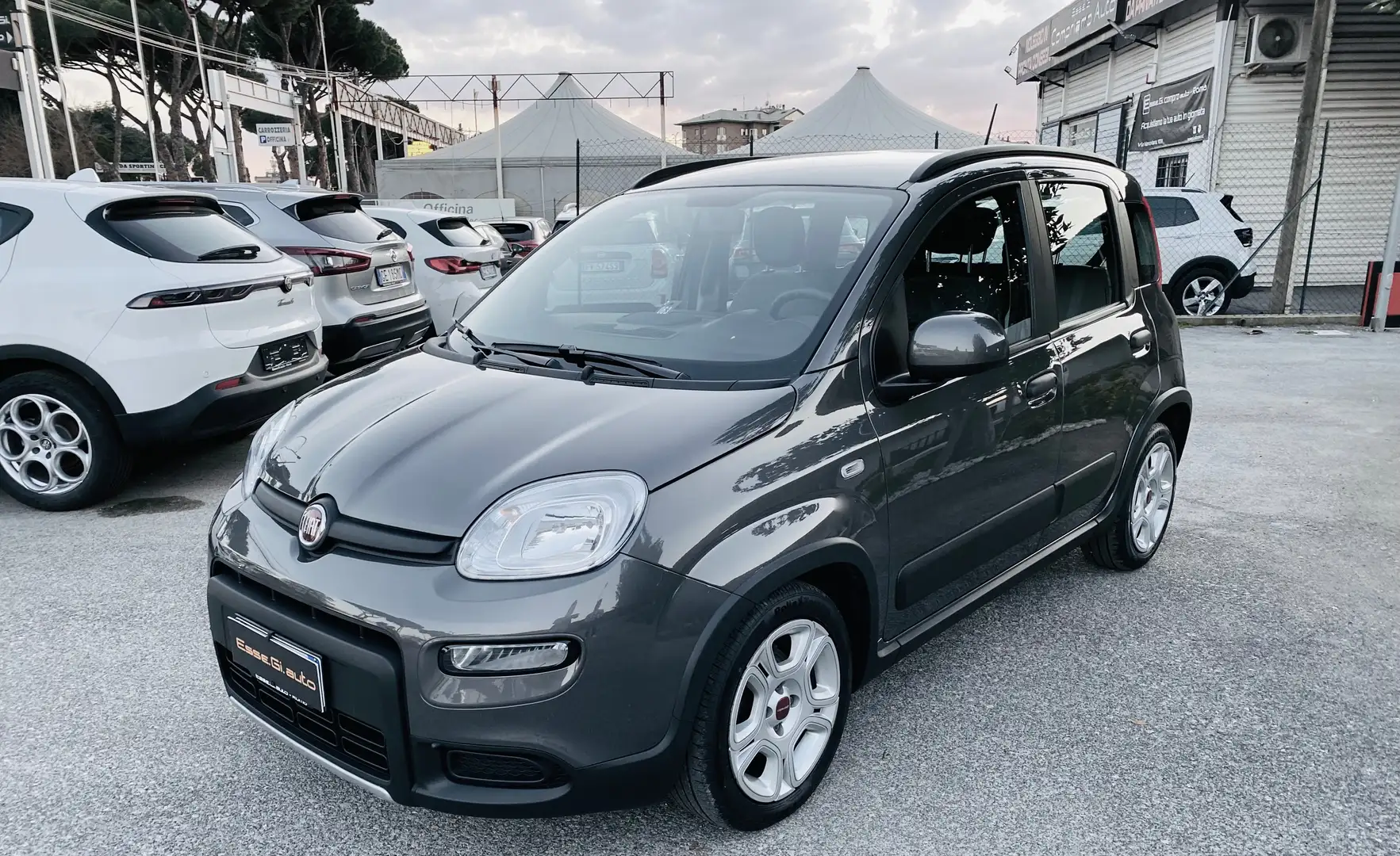 Fiat Panda LOUNGE **POSS.PACK MEDIA**VED.NOTE Grijs - 1