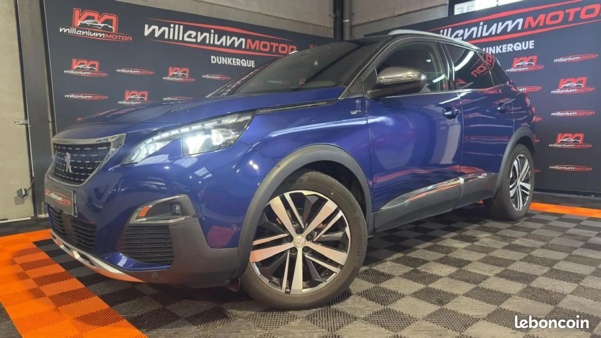 Peugeot 3008 gt 2.0 bluehdi 180 cv eat 6 garantie mois Azul - 1
