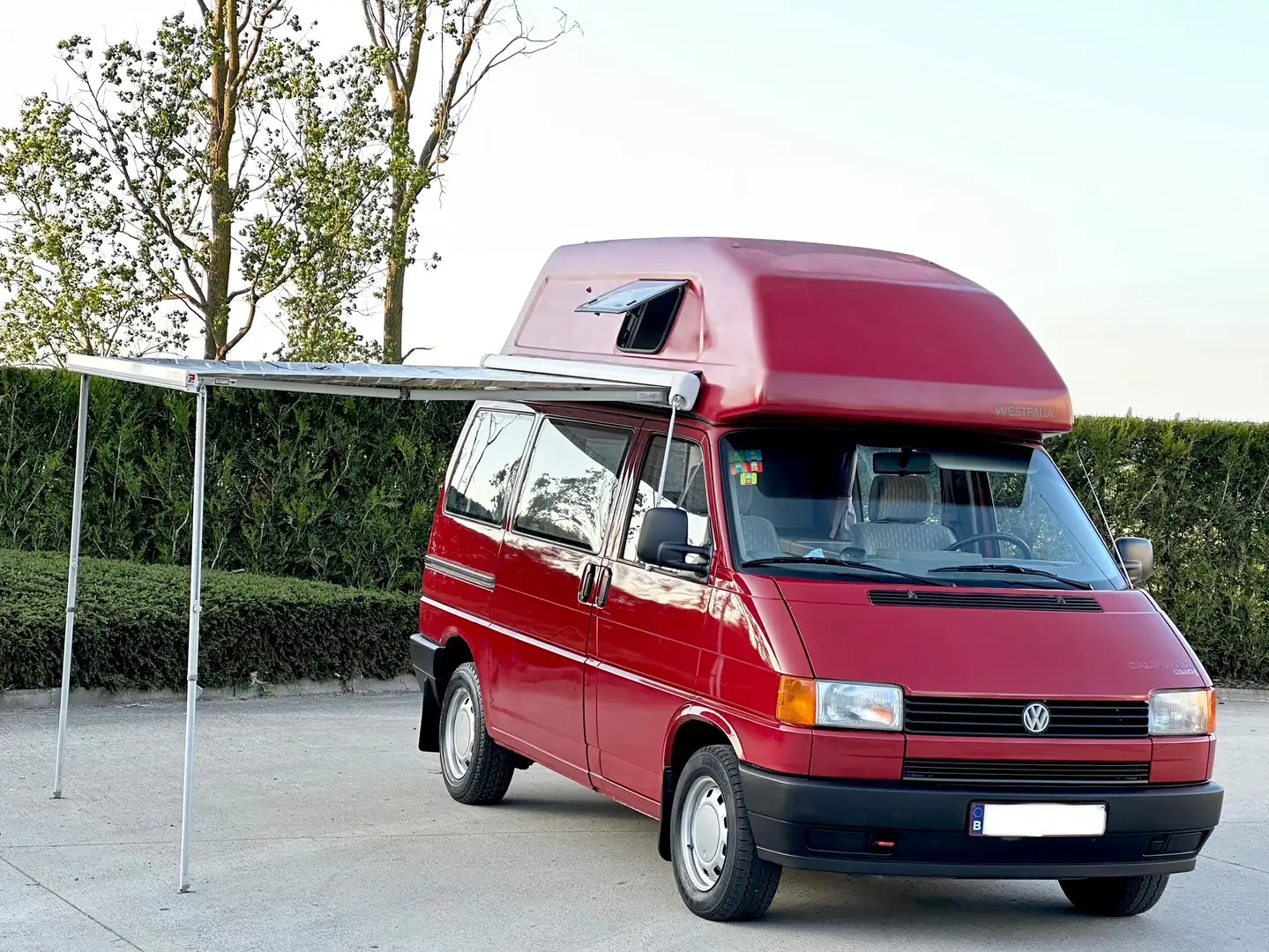 Volkswagen T4 California Coach 2.4 Diesel 5Cylindres / WESTFALIA Roşu - 1
