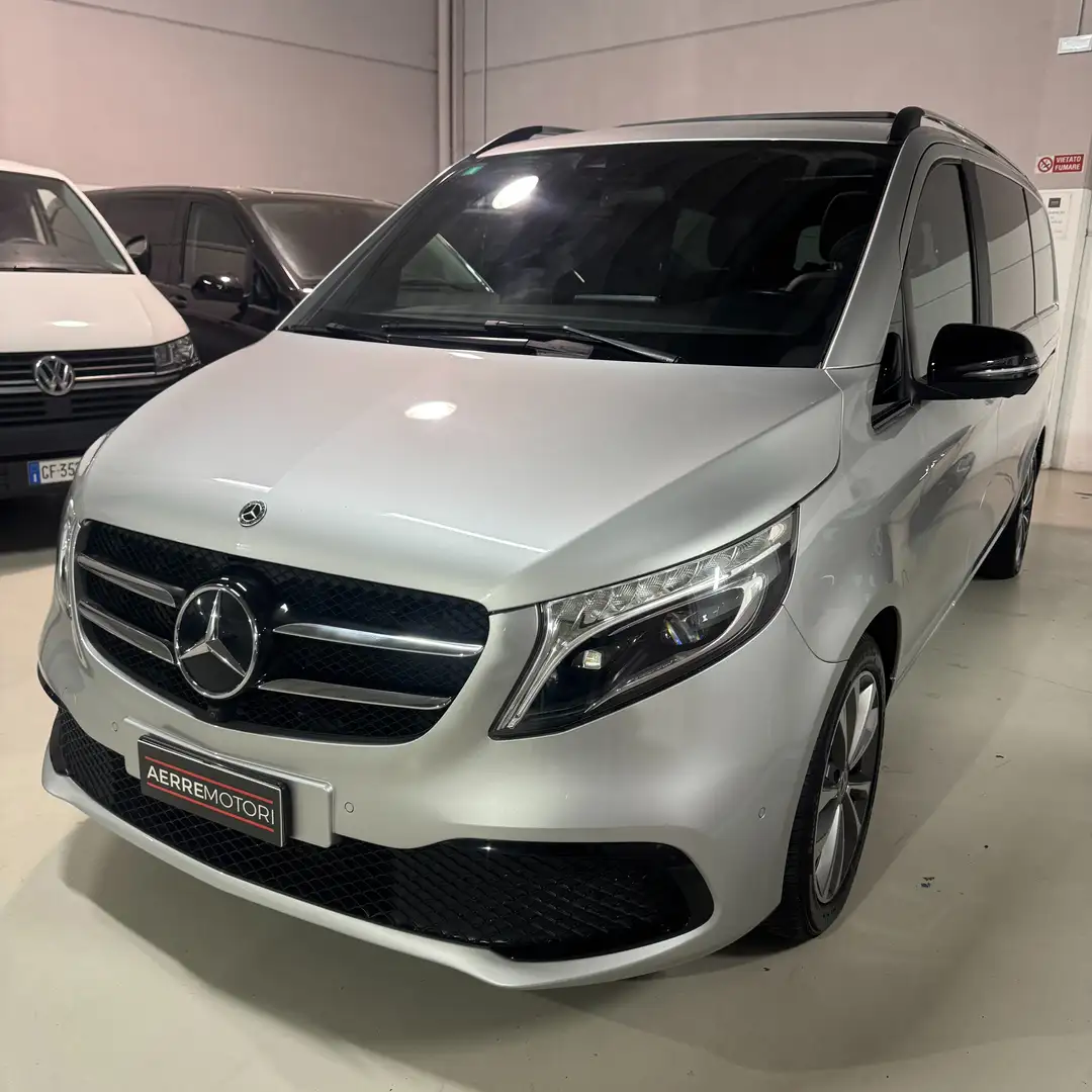 Mercedes-Benz V 300 Classe V 300d Premium Long - Tetto/Telecamera 360 Argent - 1