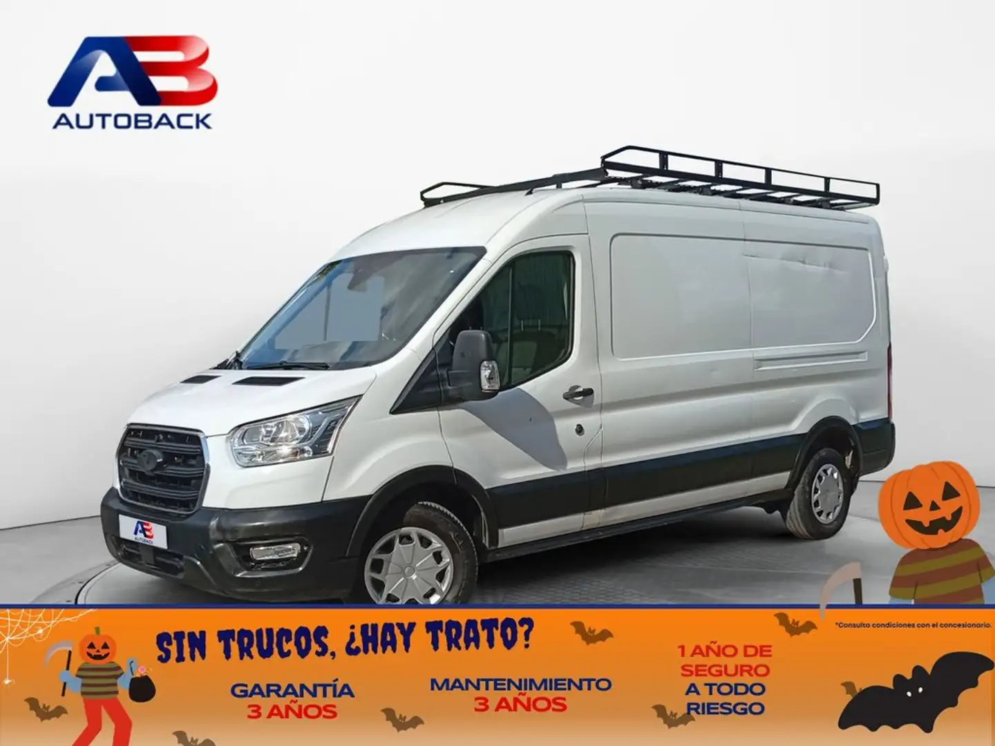 Ford Transit FT 350 L3 Van Trend Aut. 130 Wit - 1
