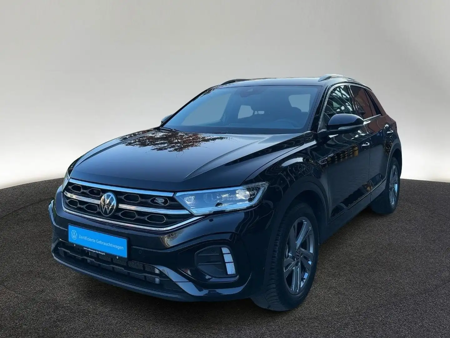 Volkswagen T-Roc 1.5 TSI R-Line DSG AHK Navi Kamera ACC Schwarz - 2