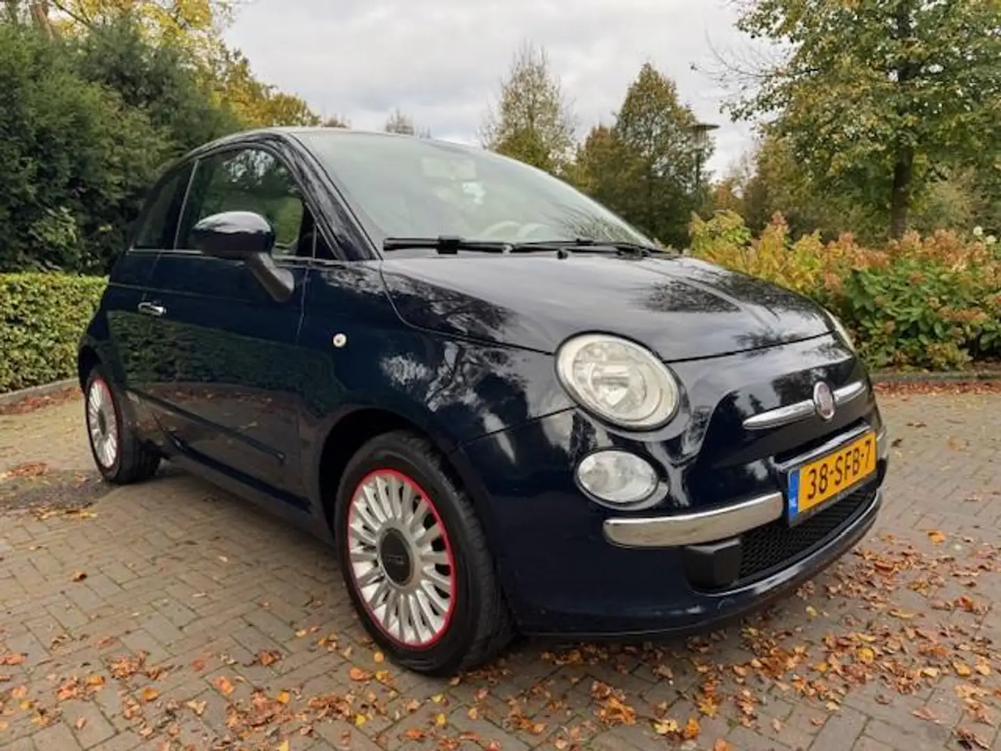 Fiat 500 1.2 LOUNGE/AUTOMAAT/PANO/AIRCO/APK NIEUW Bleu - 1