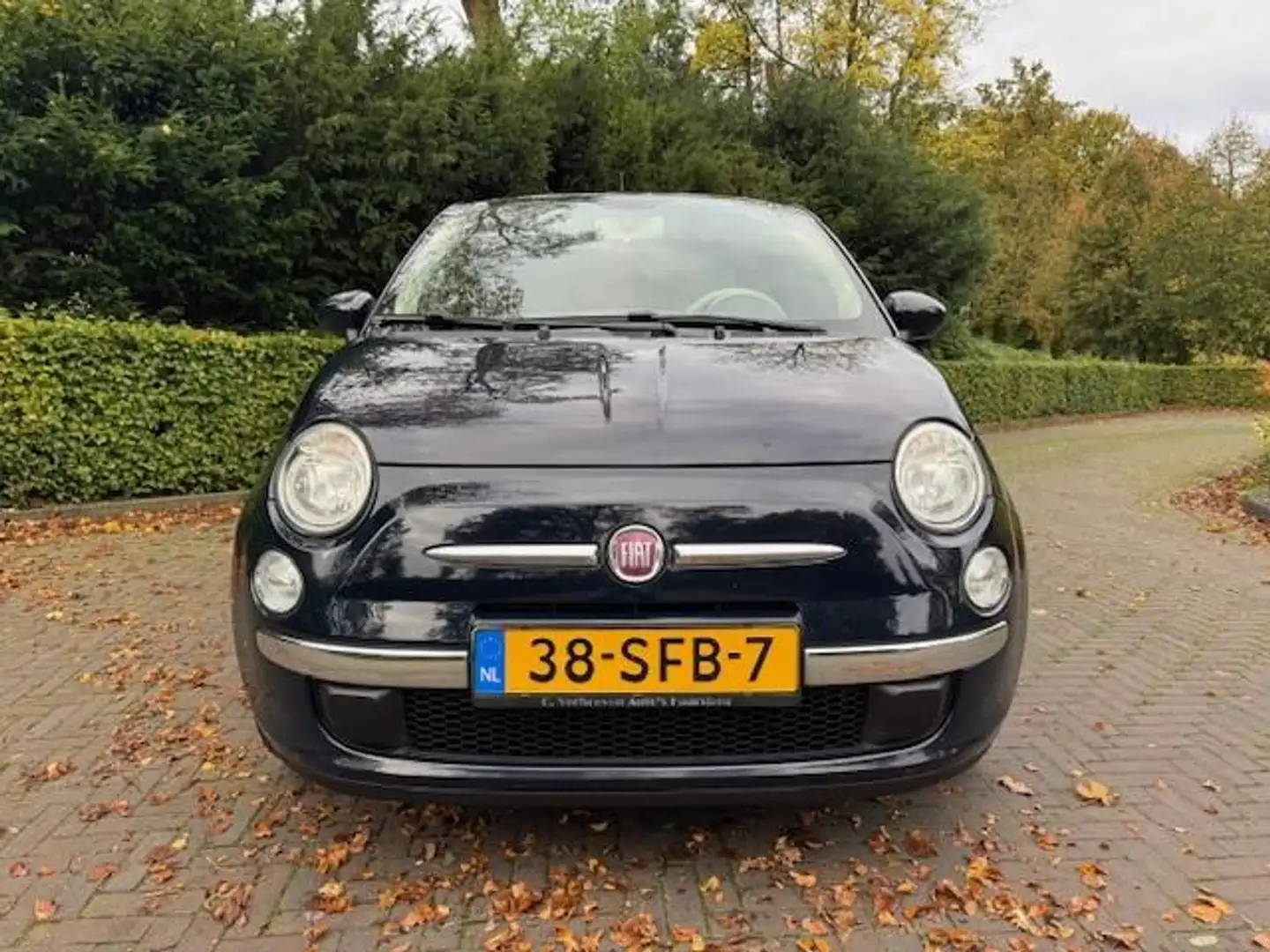 Fiat 500 1.2 LOUNGE/AUTOMAAT/PANO/AIRCO/APK NIEUW Bleu - 2